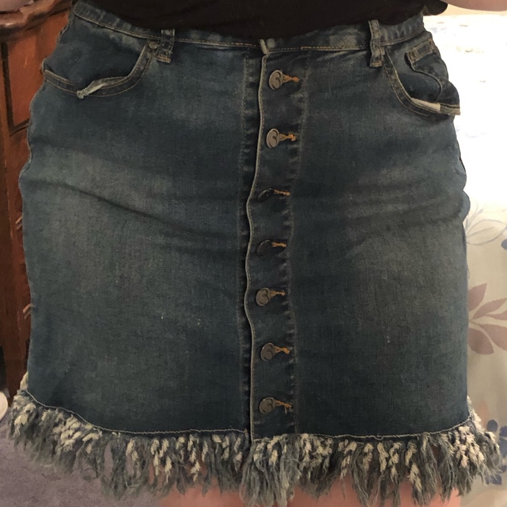 Denim Skirt